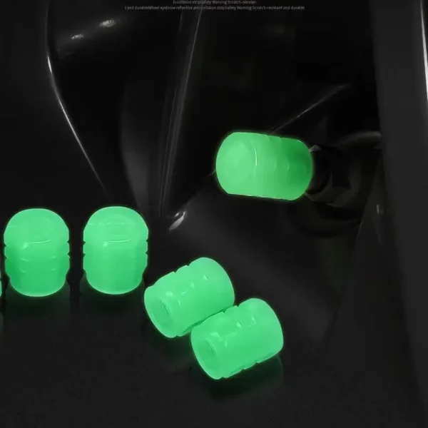 4pcs-Night-Glowing-Tyre-Valve-Cap